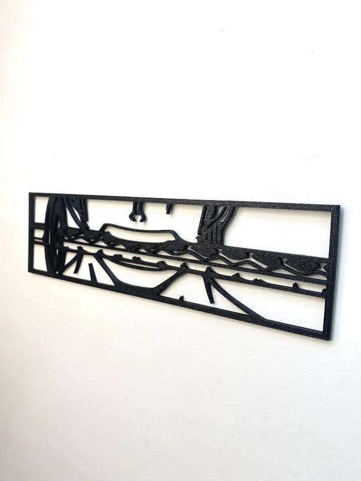 Décoration minimaliste : Zoro Roronoa et son katana (One Piece) - GMBT3D