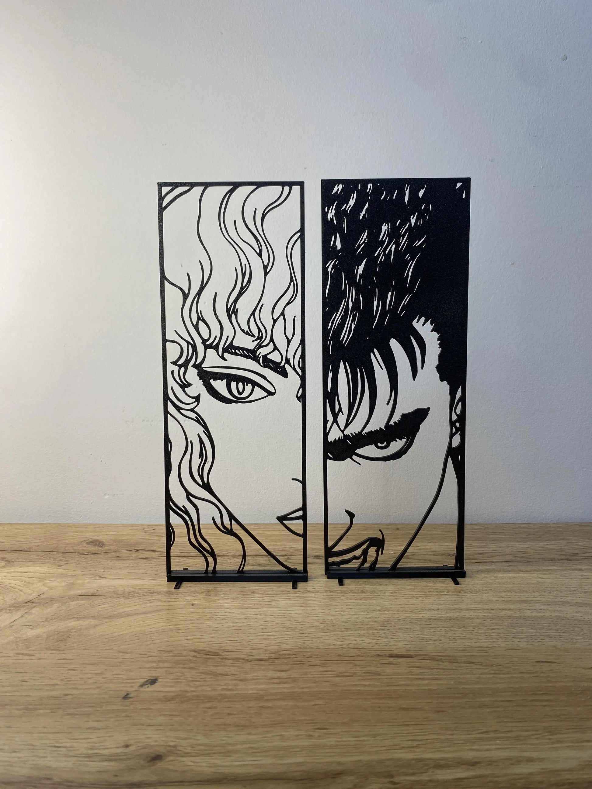 Créations minimalistes : Griffith et Guts (Berserk) - GMBT3D