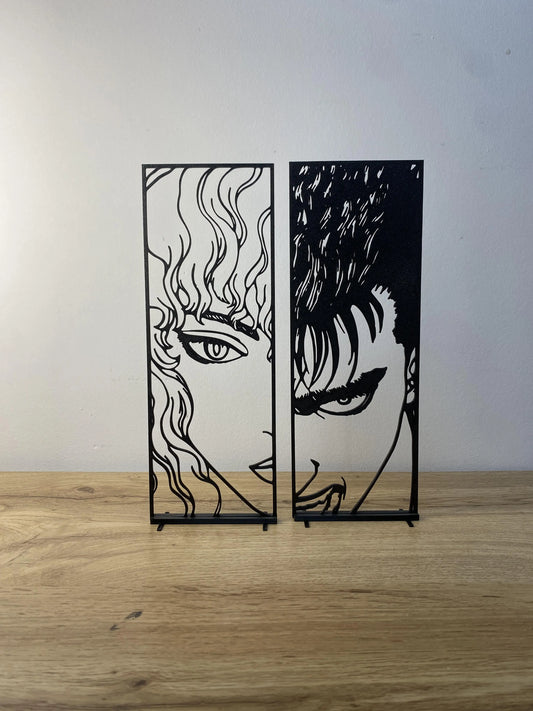 Créations minimalistes : Griffith et Guts (Berserk) - GMBT3D