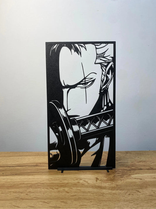 Décoration minimaliste : Zoro (One Piece) - BoisetTaits