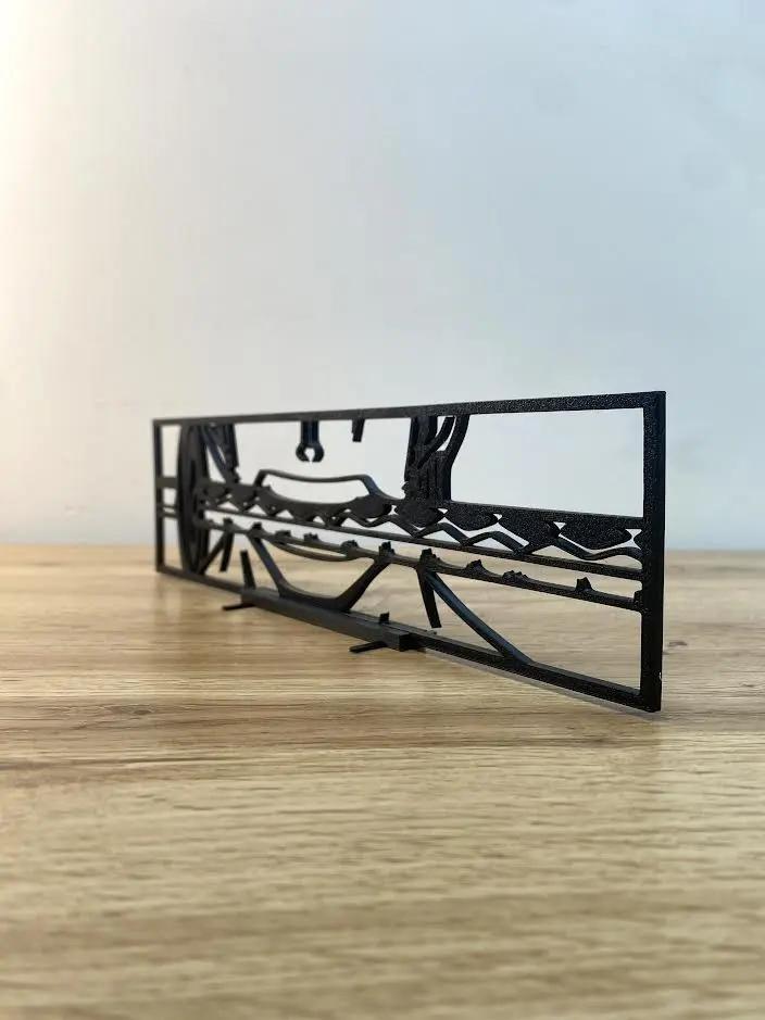 Décoration minimaliste : Zoro Roronoa et son katana (One Piece) - GMBT3D