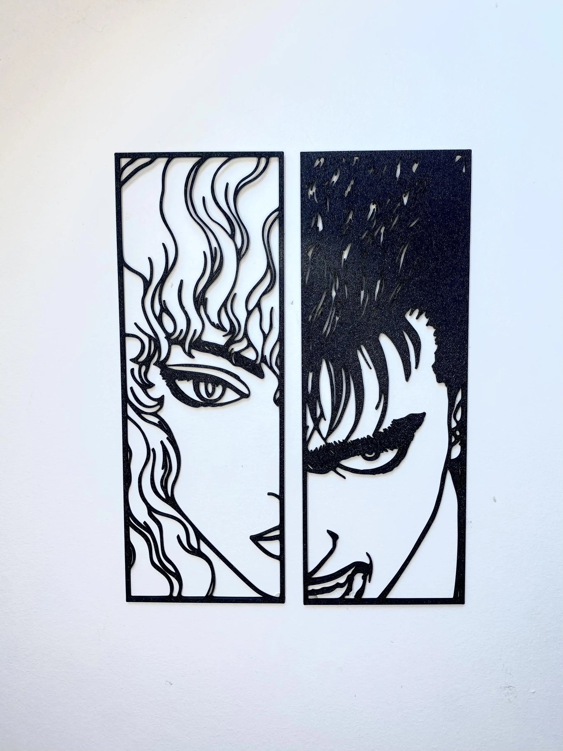 Créations minimalistes : Griffith et Guts (Berserk) - GMBT3D
