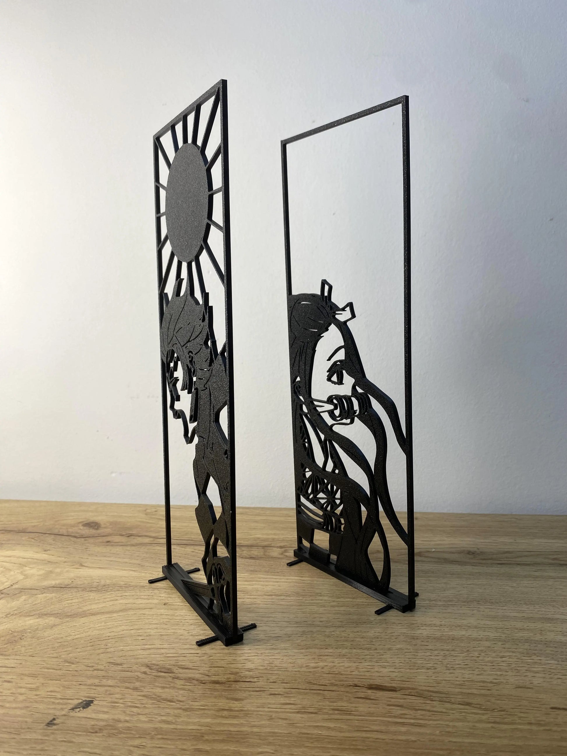 Créations minimalistes : Nezuko et Tanjiro (Demon Slayer) - GMBT3D