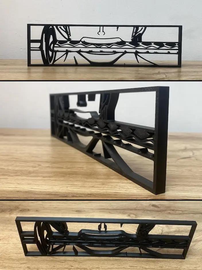 Décoration minimaliste : Zoro Roronoa et son katana (One Piece) - GMBT3D