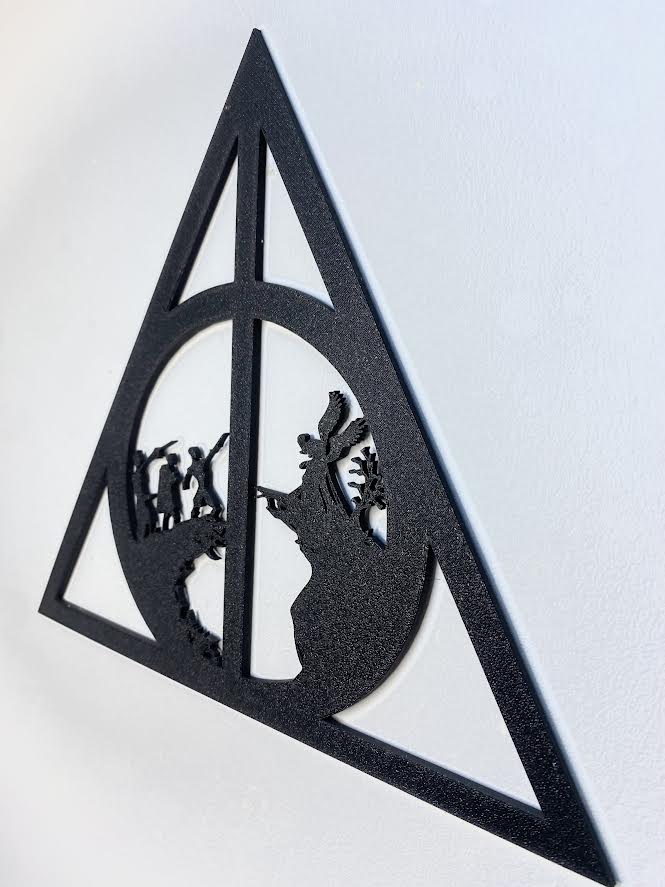 Décoration minimaliste : Harry Potter (les reliques de la mort) - GMBT3D