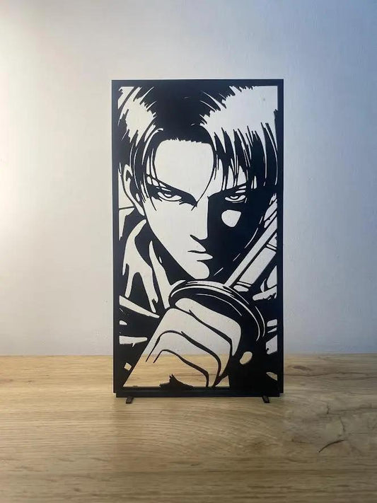 Décorations minimalistes : Livaï de l'Attaque des Titans (SNK) - GMBT3D