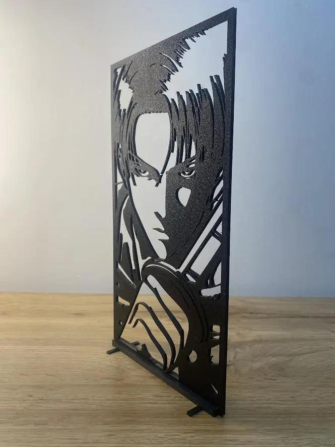 Décorations minimalistes : Livaï de l'Attaque des Titans (SNK) - GMBT3D