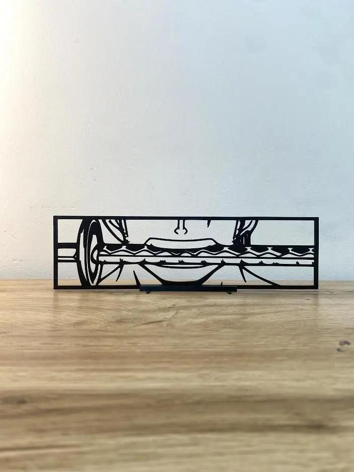 Décoration minimaliste : Zoro Roronoa et son katana (One Piece) - GMBT3D