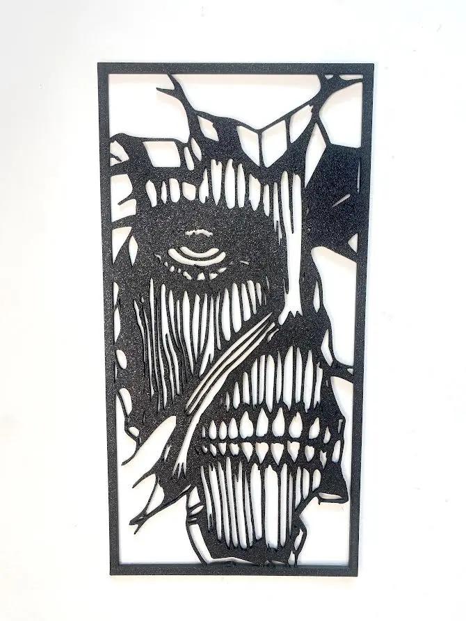 Décoration minimaliste : Titan Colossal de l'attaque des titans (SNK) - GMBT3D