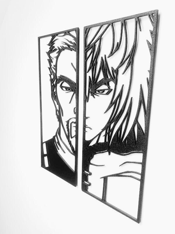 Duo de décorations Askeladd et Thorfinn (Vinland Saga) Ma boutique