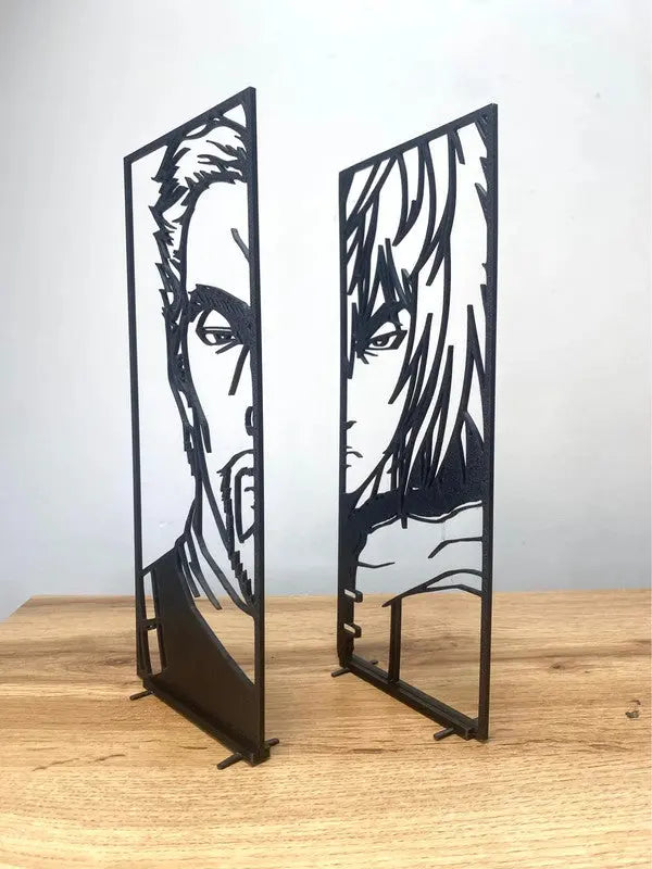 Créations minimalistes : Askeladd et Thorfinn (Vinland Saga) - GMBT3D