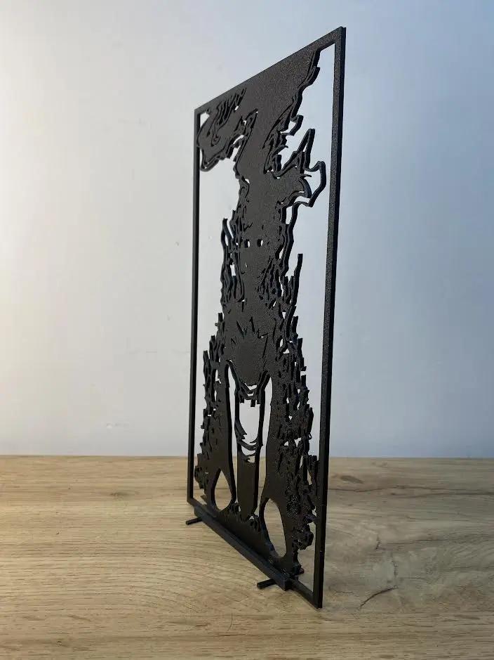 Décoration Gon et son aura (Hunter x Hunter) GMBT3D