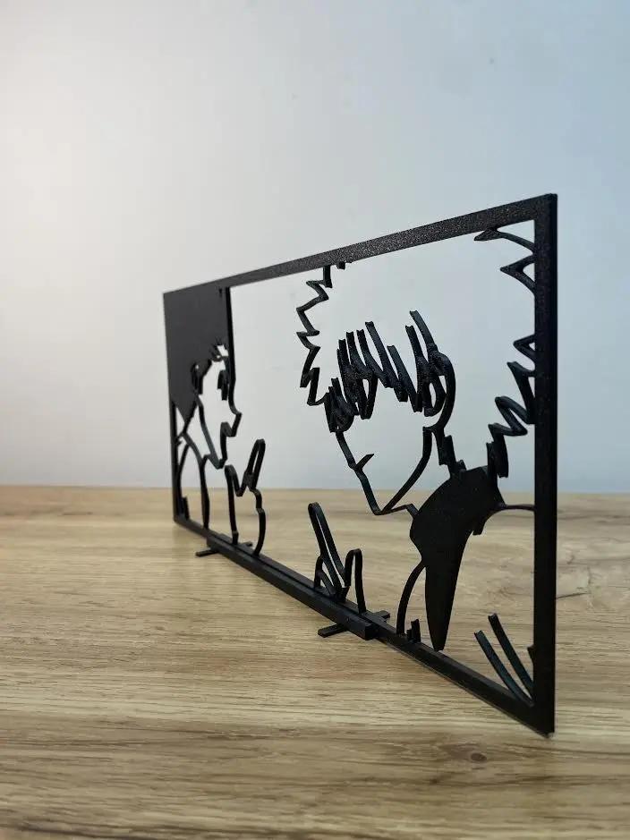 Décoration minimaliste : Kirua et Gon (HunterxHunter) - GMBT3D