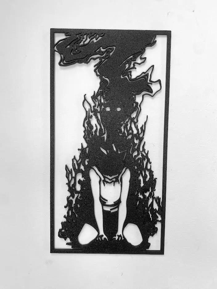 Décoration Gon et son aura (Hunter x Hunter) GMBT3D