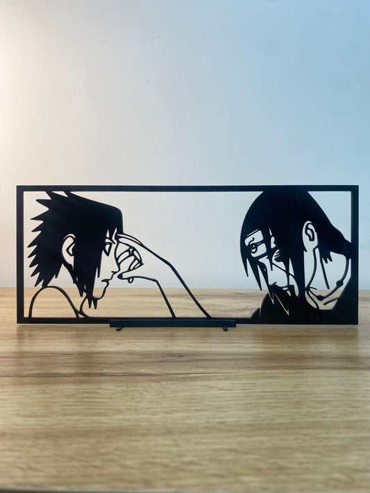 Décoration minimaliste : Sasuke et Itachi Uchiha. - GMBT3D